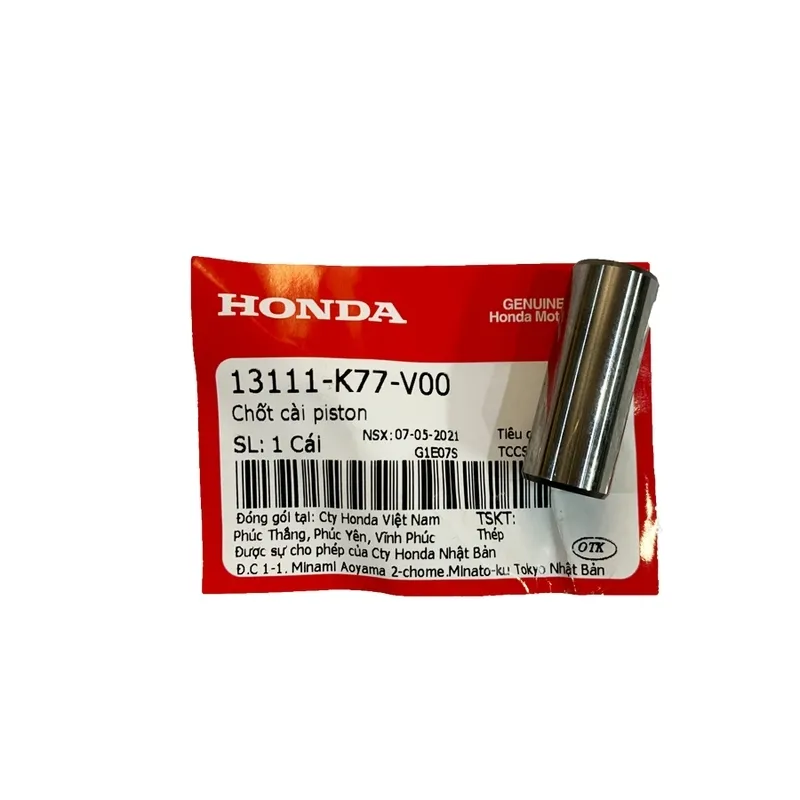 13111K77V00 – Chốt Cài Piston Sh 125 Và Sh 150 ( 11 / 2016 – 11 / 2019 ) , Sh Mode ( 05 / 2013 – 12 / 2018 ) , Lead 125 ( 07 / 2017 – 06 / 2019 ) , Pcx 125 / Pcx 150 ( Ww125J Ww150J ) ( 2017 – 2020 ) , Lead 125 K12 ( 2019+ )