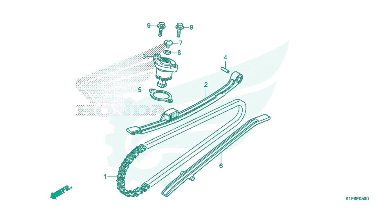 BỘ PHỤ TÙNG E - 5 CATALOGUE BỘ TĂNG CAM CAM HONDA AIR BLADE 125 - 150