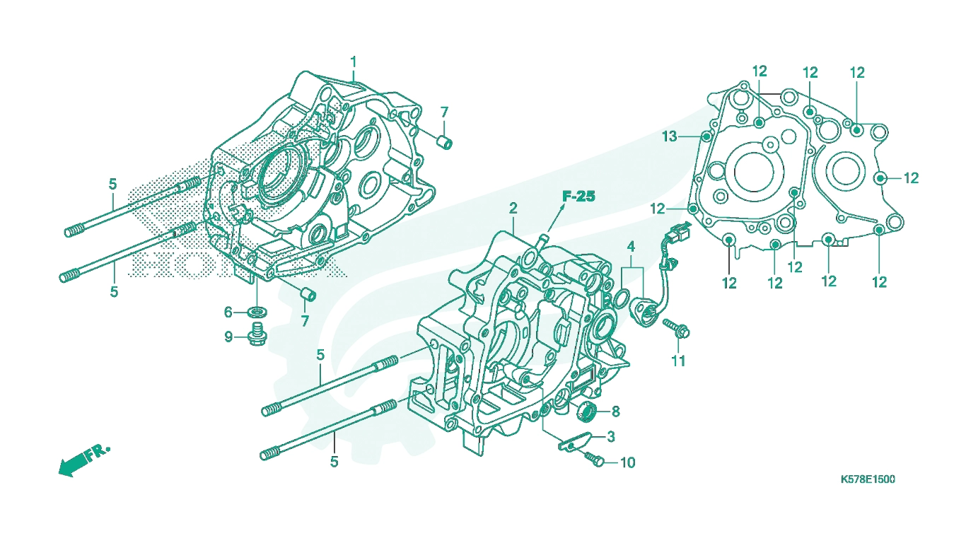 BỘ PHỤ TÙNG E15 CATALOGUE CÁCTE MÁY HONDA BLADE 110