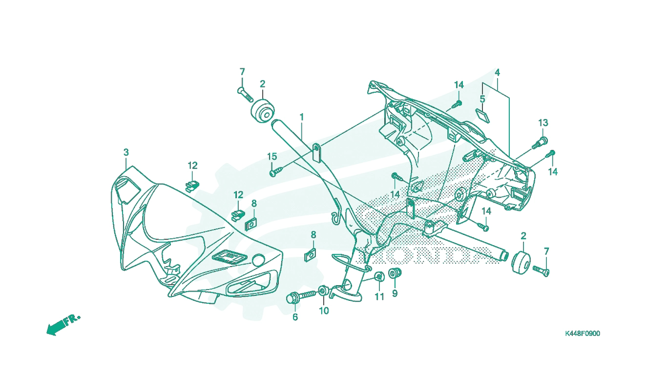 BỘ PHỤ TÙNG F10 CATALOGUE CỔ LÁI HONDA VISION 110