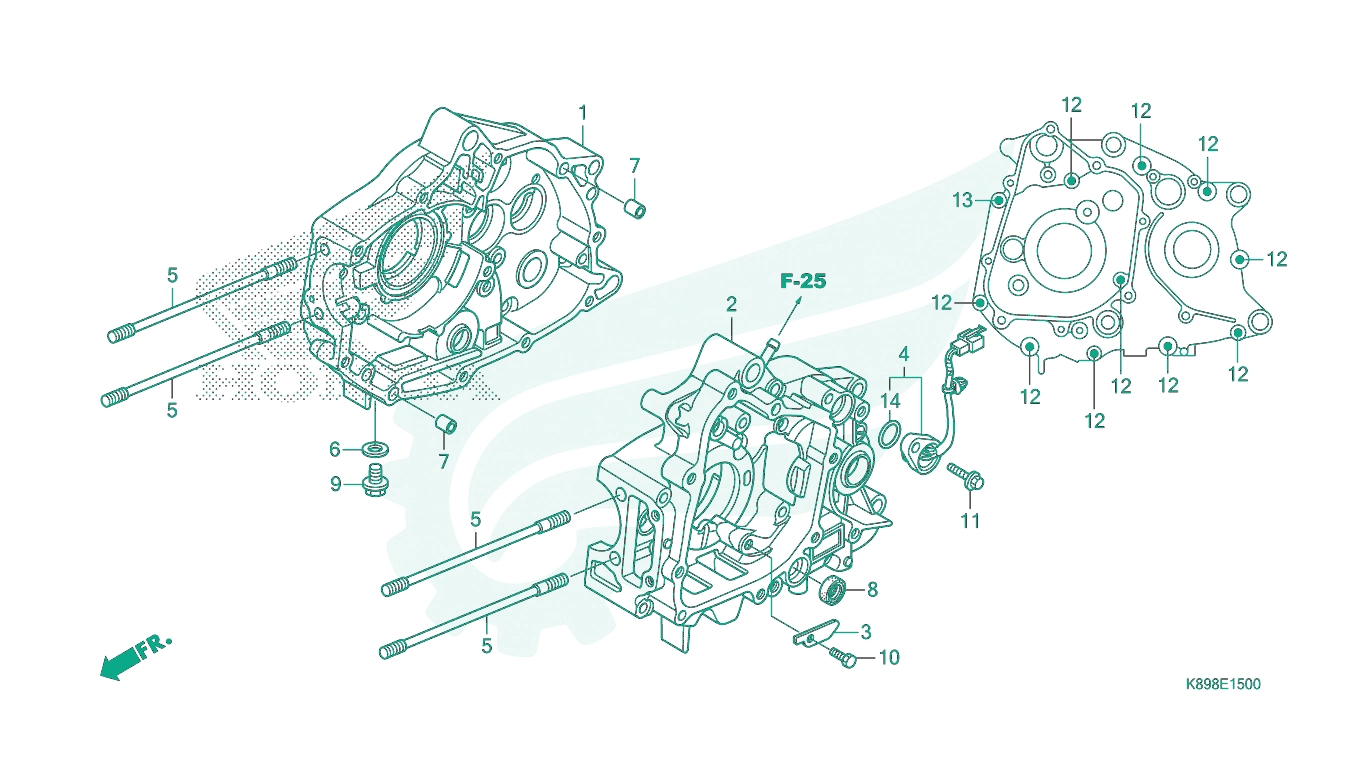BỘ PHỤ TÙNG E15 CATALOGUE CÁCTE MÁY HONDA WAVE ALPHA 110