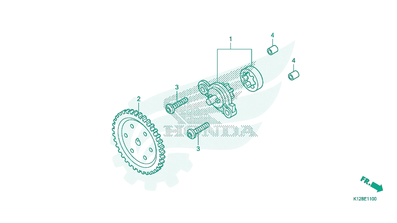 BỘ PHỤ TÙNG E - 11 CATALOGUE DƠM DẦU HONDA LEAD 125