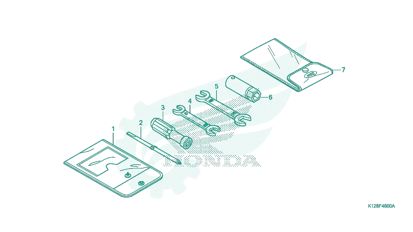 BỘ PHỤ TÙNG F - 46 CATALOGUE DỤNG CỤ HONDA LEAD 125