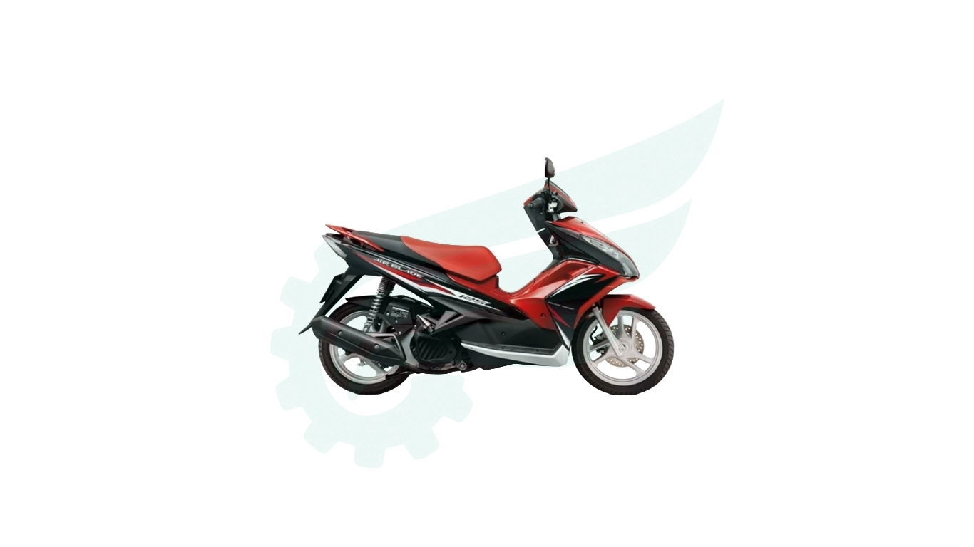 BỘ NHỰA - DÀN VỎ ARI BLADE 125 NĂM 2012 MÀU ĐỎ ĐEN TRẮNG - R340B L7 L8