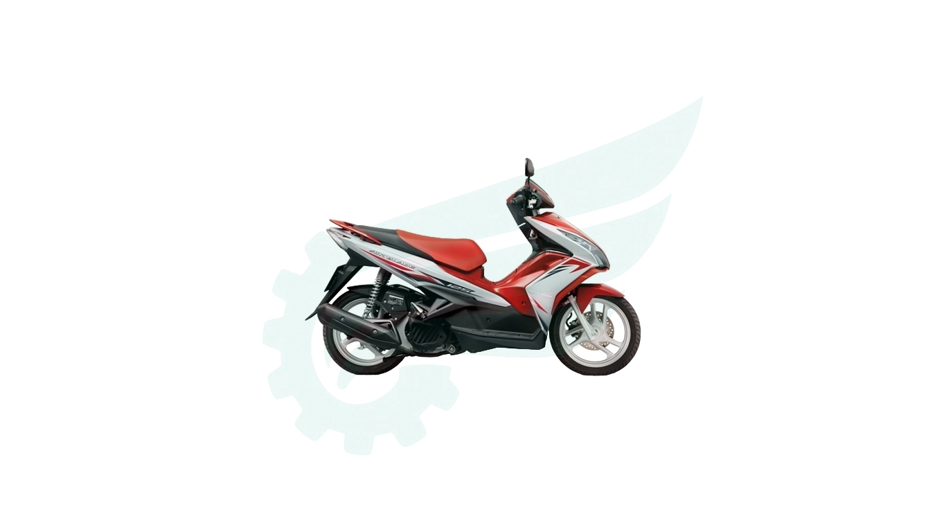 BỘ NHỰA - DÀN VỎ ARI BLADE 125 NĂM 2012 MÀU ĐỎ TRẮNG ĐEN - R340X L7 L8