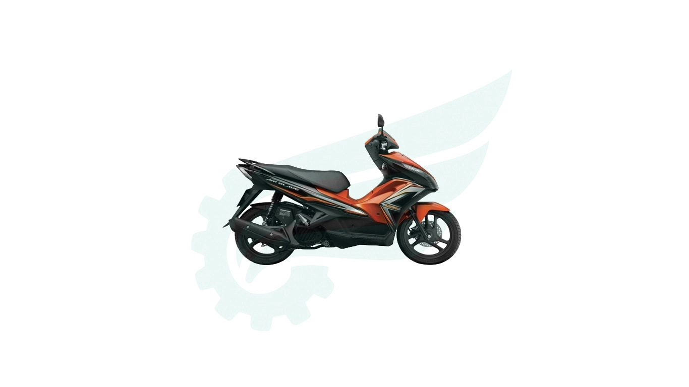 BỘ NHỰA - DÀN VỎ ARI BLADE 125 NĂM 2014 MÀU ĐEN CAM - YR - 322 M3