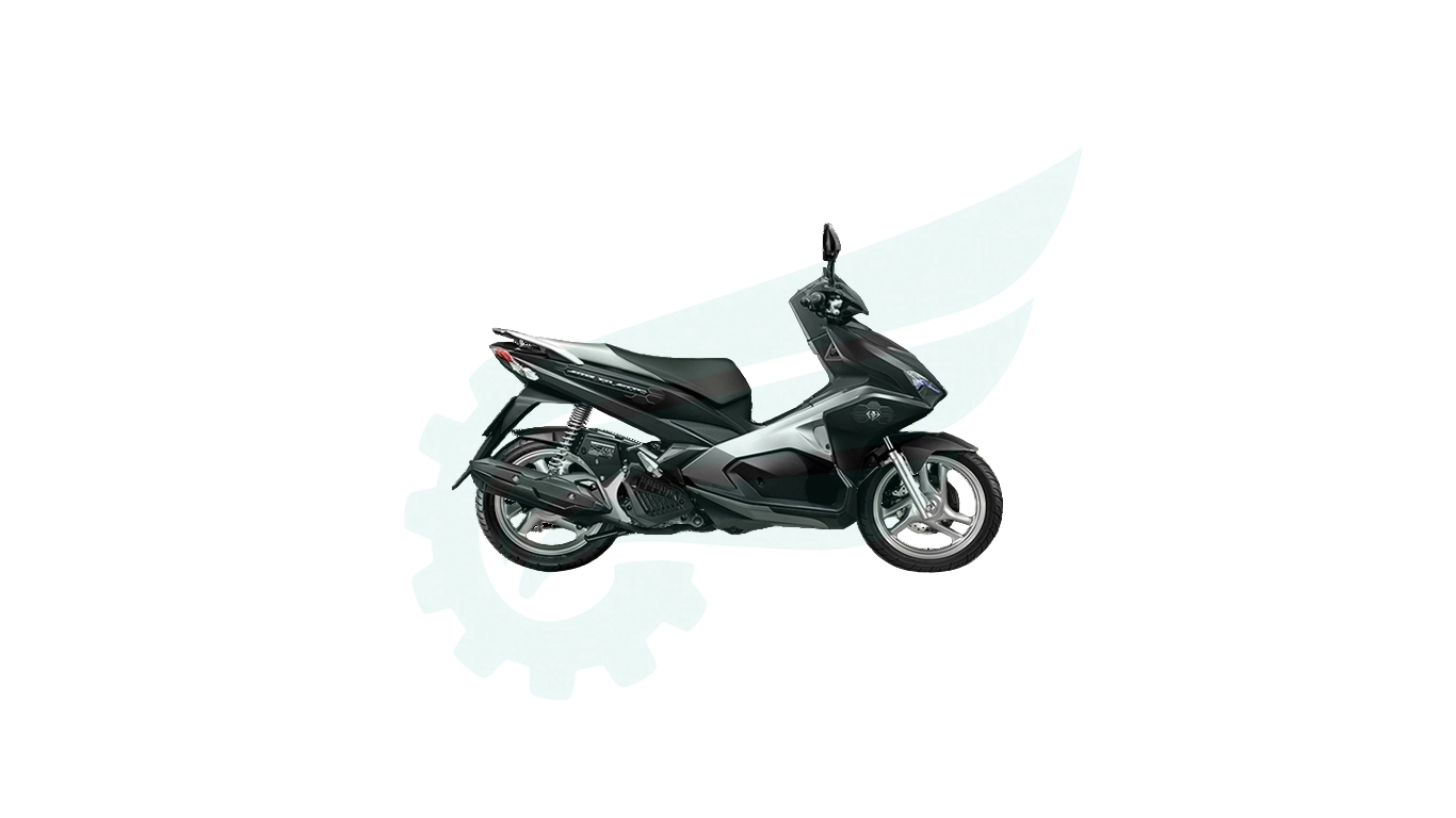 BỘ NHỰA - DÀN VỎ ARI BLADE 125 NĂM 2015 - 2016 MÀU ĐEN BẠC - NHB25 M6,M7