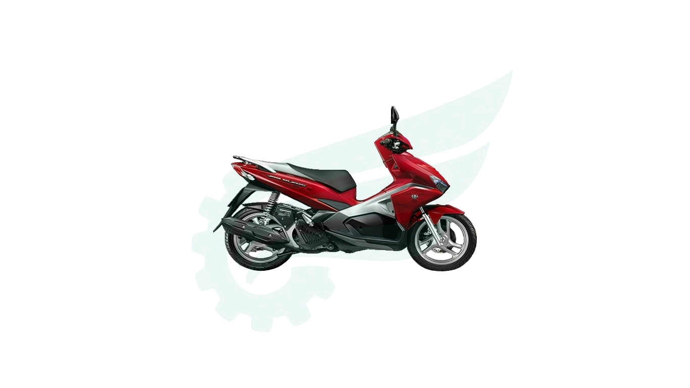 BỘ NHỰA - DÀN VỎ ARI BLADE 125 NĂM 2015 - 2016 MÀU ĐỎ BẠC - R340 M6,M7