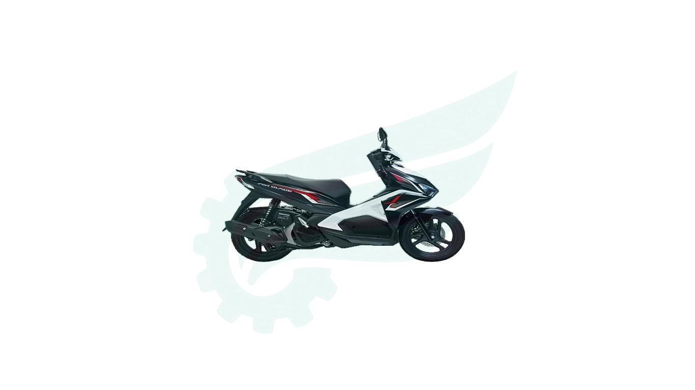 BỘ NHỰA - DÀN VỎ ARI BLADE 125 NĂM 2017 MÀU TRẮNG ĐEN - NHB35 M8