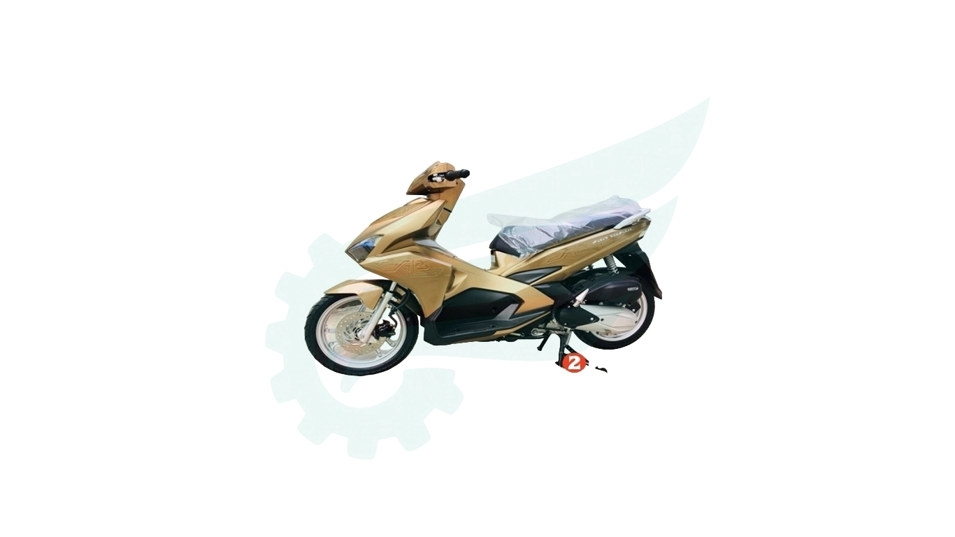 BỘ NHỰA - DÀN VỎ ARI BLADE 125 NĂM 2017 MÀU VÀNG ĐEN MAGNET - Y224 M8