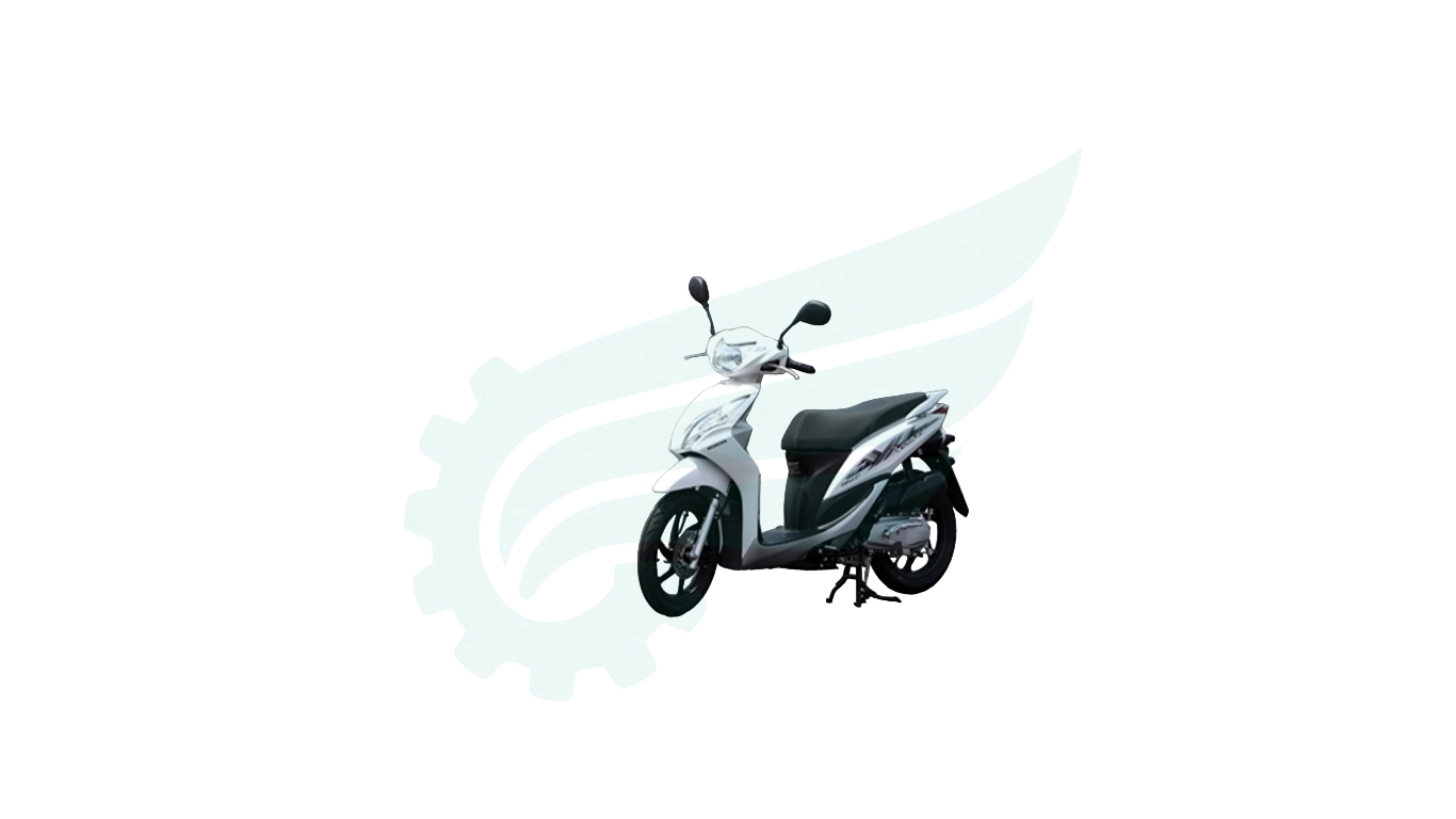 BỘ NHỰA - DÀN VỎ KZLJ VISION FI (PHANH ĐĨA / VÀNH ĐÚC / CBS) MÀU TRẮNG 35 C6 + C7