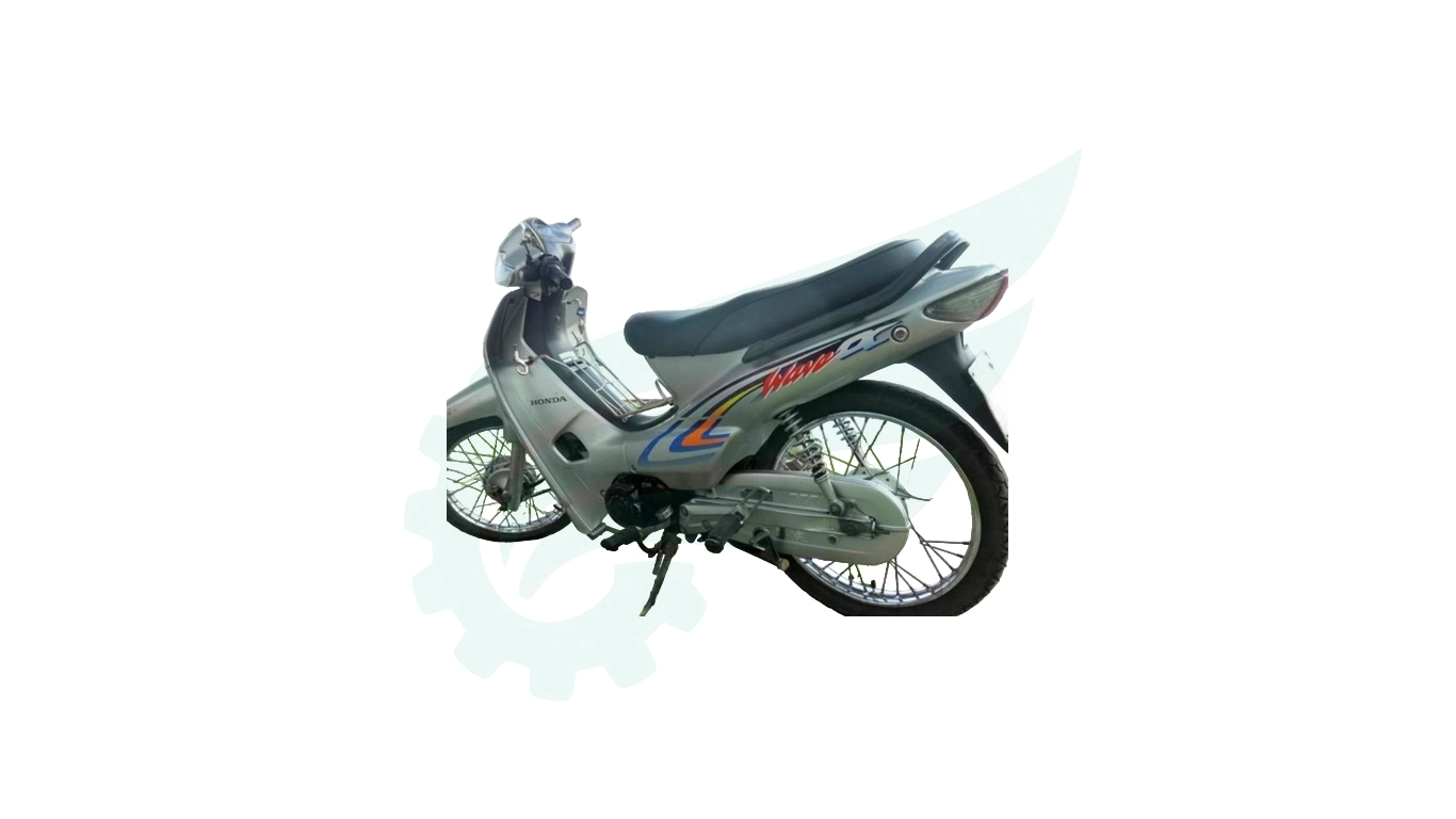 BỘ NHỰA - DÀN VỎ WAVE Α CŨ NĂM 2002 MÀU BẠC TRẮNG NH - 411M I