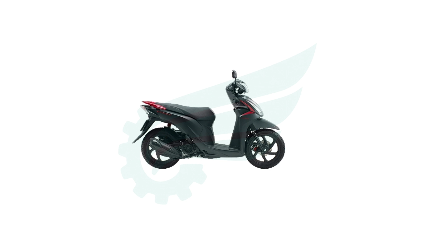 BỘ NHỰA - DÀN VỎ VISION NĂM 2018 MÀU ĐEN MỜ BẢN SMATKEY NH - 76 B7