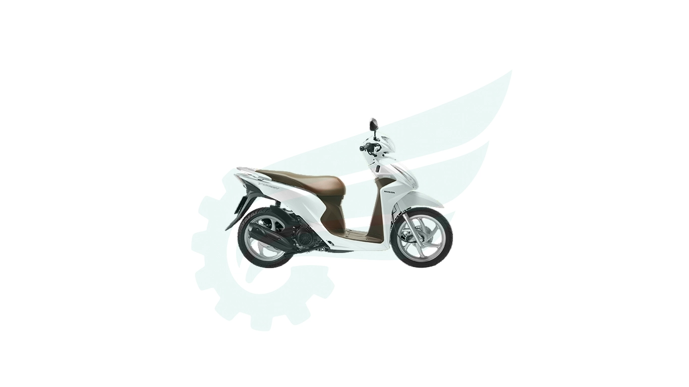 BỘ NHỰA - DÀN VỎ VISION NĂM 2018 MÀU TRẮNG NÂU ĐEN BẢN THƯỜNG NH - B55 B7