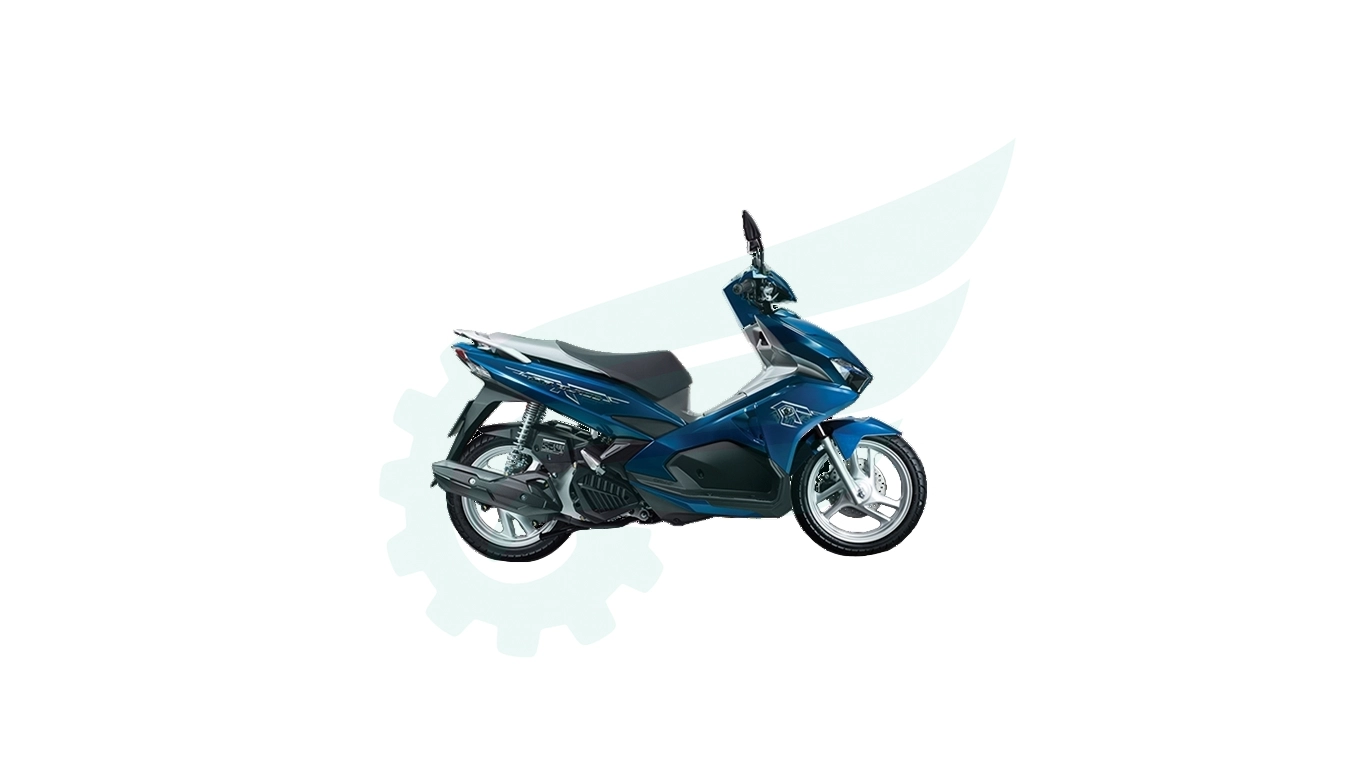BỘ NHỰA - DÀN VỎ ARI BLADE 125 NĂM 2018 MÀU XANH BẠC ĐEN - PB - 421 M9