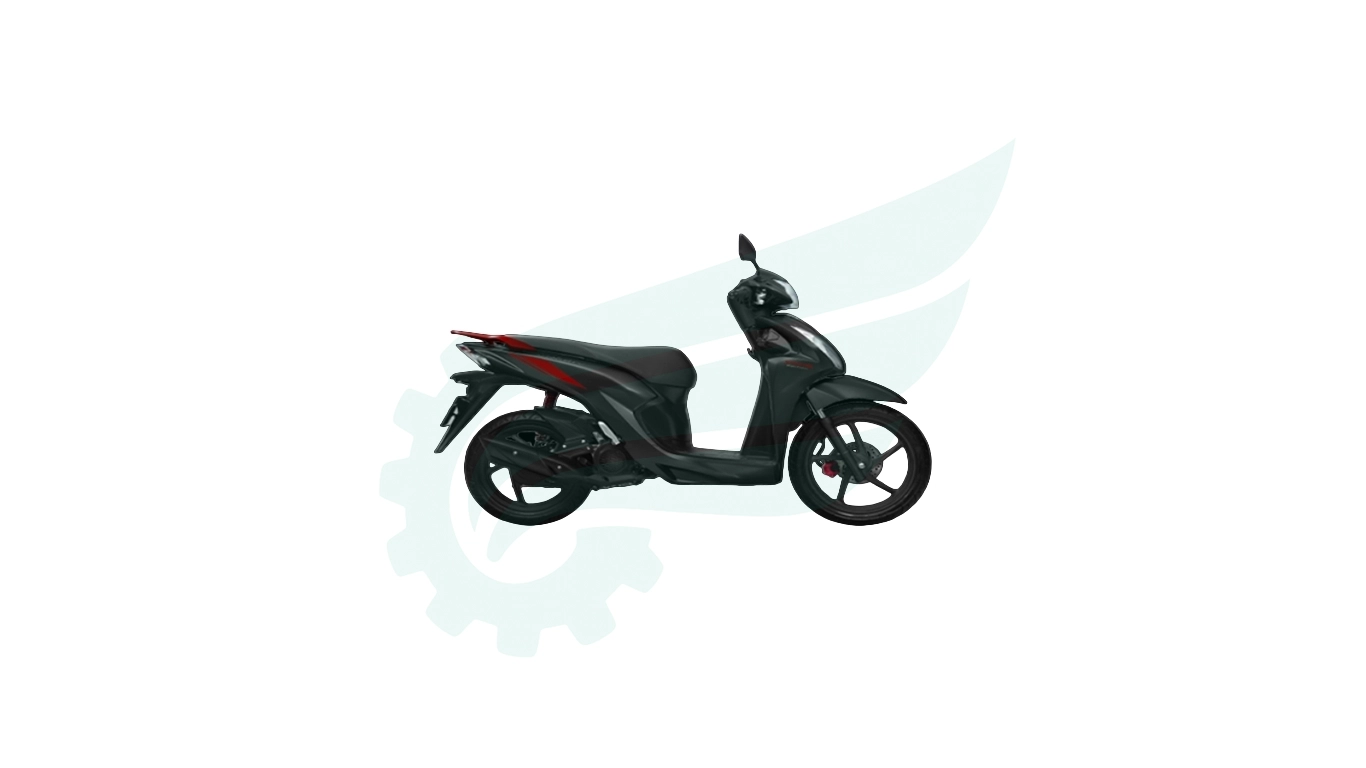 BỘ NHỰA - DÀN VỎ VISION 2021 MÀU NHA76 - ĐEN MỜ PHIÊN BẢN CÁ TÍNH B9