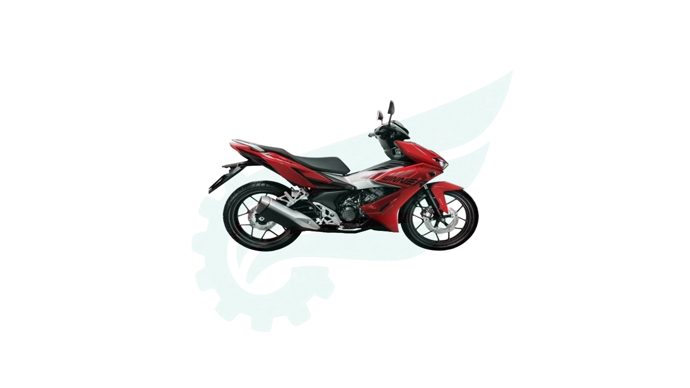 BỘ NHỰA - DÀN VỎ WINNER NĂM 2020 MÀU ĐỎ BẠC ĐEN - R389 WI4