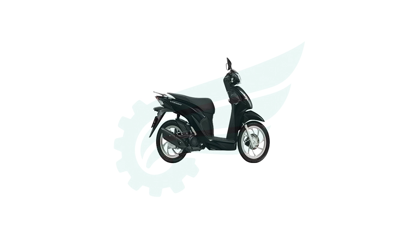 BỘ NHỰA - DÀN VỎ VISION K2C NĂM 2023 MÀU ĐEN BÓNG NHB25
