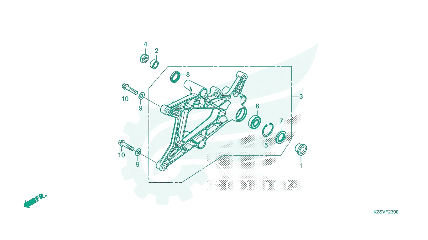 BỘ PHỤ TÙNG F - 23 CATALOGUE CÀNG NHÚN HONDA VARIO 160 (2023)