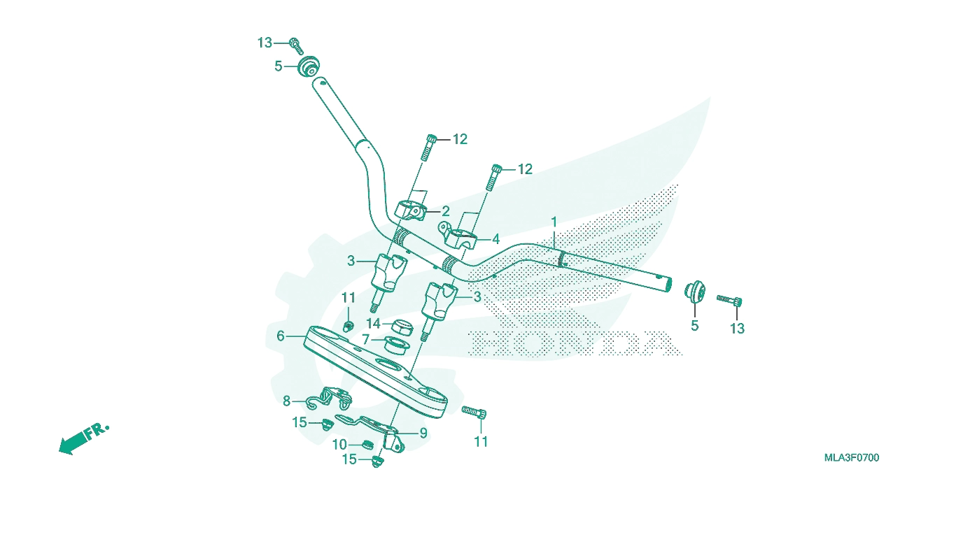 BỘ PHỤ TÙNG F - 7 CATALOGUE GHI ĐÔNG / CỔ PHUỘC TRÊN HONDA REBEL 1100 (2022)