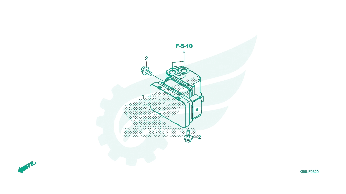BỘ PHỤ TÙNG F - 5 - 20 CATALOGUE CỤM MÔ - ĐUN ABS HONDA WINNER X (07 / 2019+)