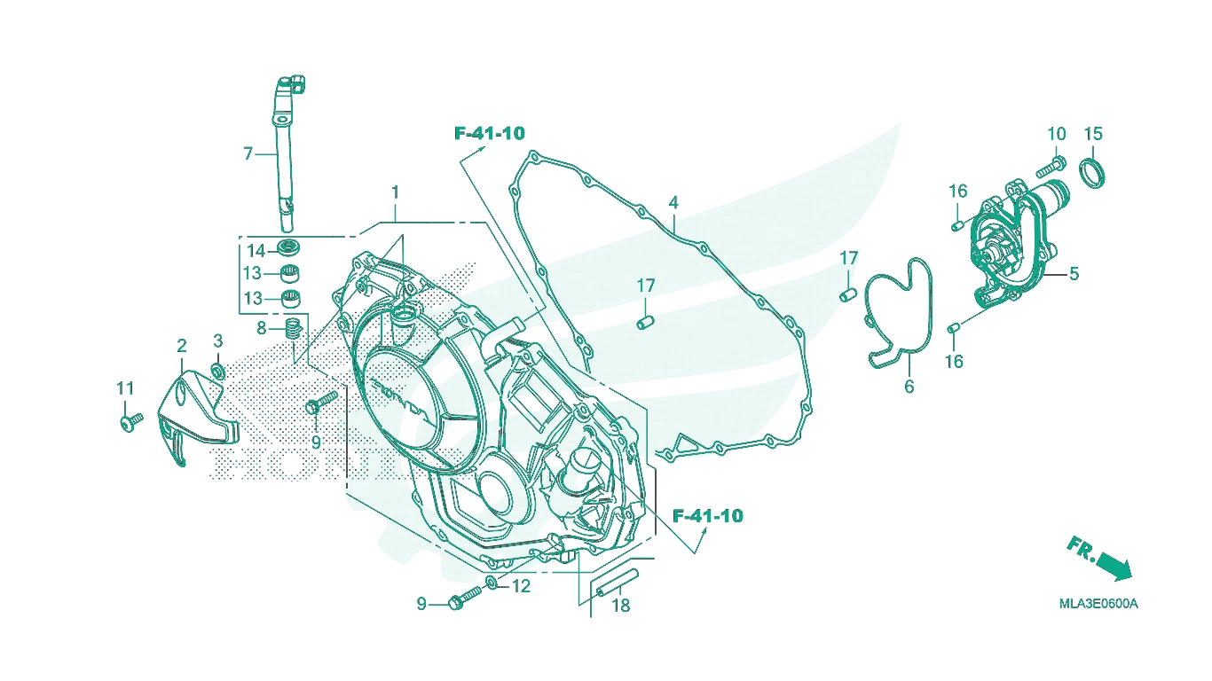BỘ PHỤ TÙNG E - 6 CATALOGUE XY LANH HONDA REBEL 1100 (2023)