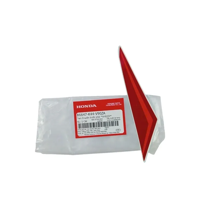 86647-K44-V90ZA | Tem B sườn trước phải *NHB35P*