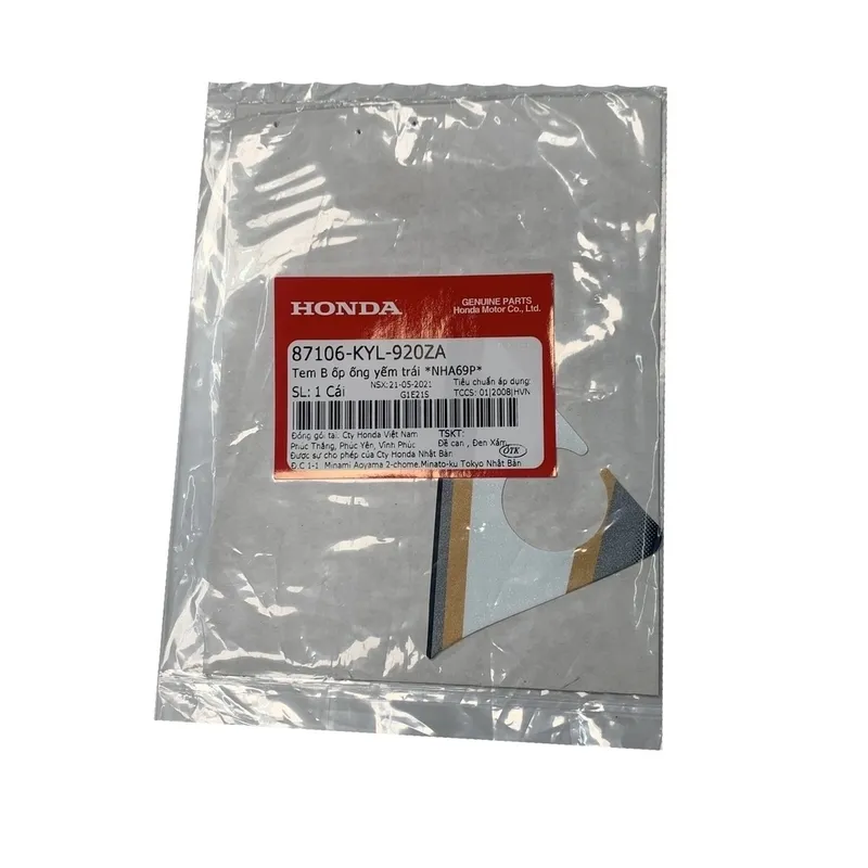 87106KYL920ZA - Tem B Ốp Ống Yếm Trái *Nha69P* Future