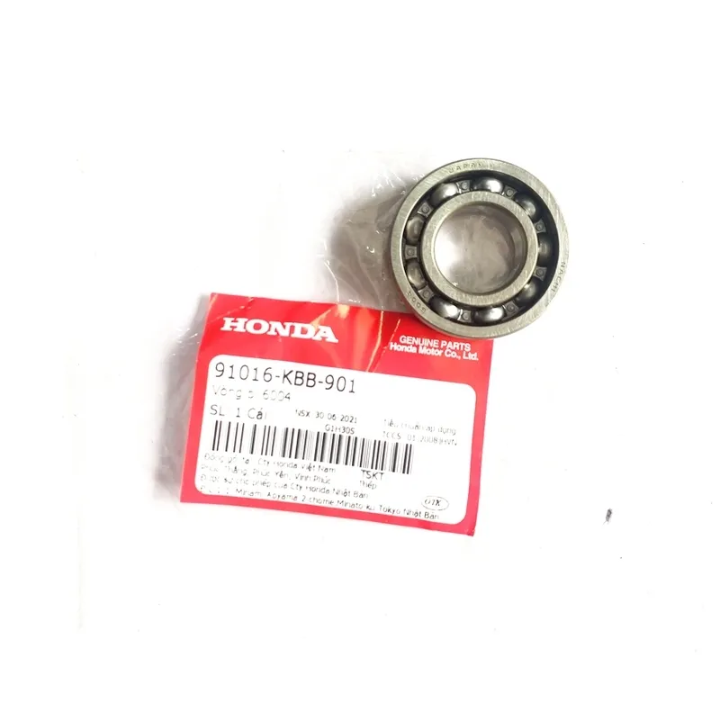 91016KBB901 - Vòng Bi ( Bạc Đạn ) 6004 ( Nachi ) ( Thái ) Sh 125 / Sh 150 ( 01 / 2020+ ) , Pcx ( 01 / 2018+ ) , Pcx 125 / Pcx 150 ( Ww125J Ww150J ) ( 2017 - 2020 ) , Pcx 160 K1Z ( 2021+ ) , Sh 125 / Sh 160 ( 2024 ) , Sh 125 / Sh 160 ( 2023 )