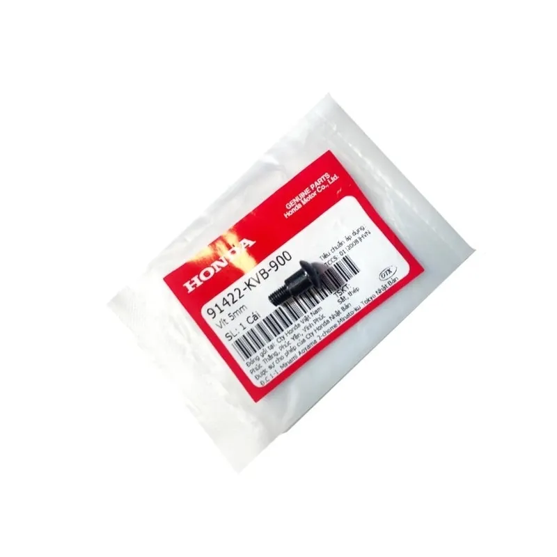 91422KVB900 – Vít 5Mm Wave 110 Rsx ( 2014 – 2018 ) , Click 110 ( 2006+ ) , Wave Rsx 110 ( 2019 ) , Wave 110 S ( 04 / 2009 – 04 / 2013 ) / Wave 110 Rs ( 04 / 2009 – 04 / 2013 ) / Wave 110 Rsx ( 09 / 2009 – 03 / 2012 ) , Wave 110 K03V ( 2014 ) , Wave Rsx 110 Kww ( 2013 ) , Lead 110 ( 01 / 2009 – 03 / 2013 )