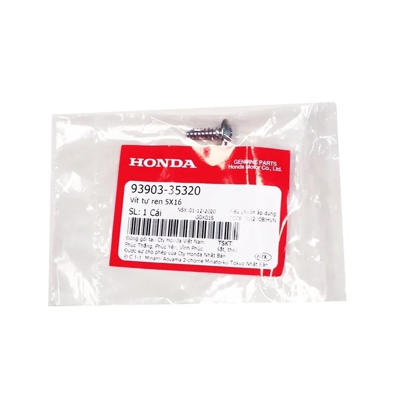 9390335320 – Vít Tự Ren 5X16 Click, Lead, Pcx, Sh Mode, Vision