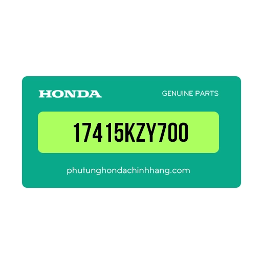 17415KZY700 - Ống B Dẫn Nhiêu Liệu Dư Pcx