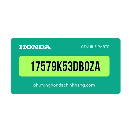 17579-K53-DB0ZA | Nắp ốp giữa đuôi sau