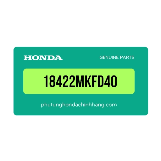 18422MKFD40 - Bạc Đệm Ống Xả ( Pô ) Cbr1000Rr 2018