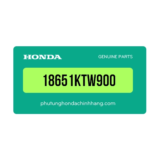 18651KTW900 - Ống A Van Kiểm Soát Khí Sh 300