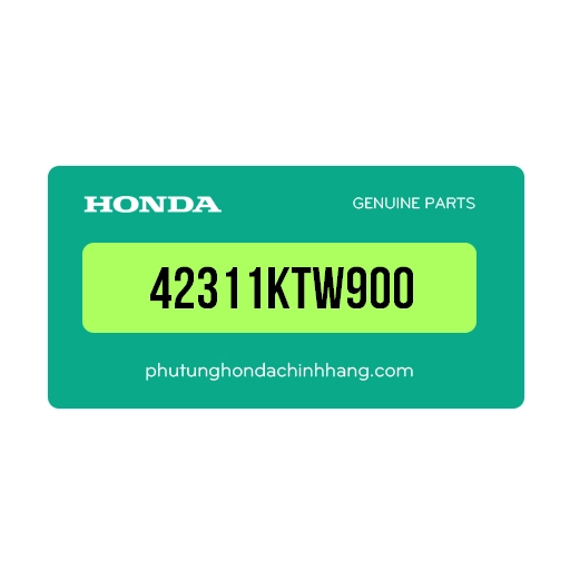 42311KTW900 - Ống Cách Vòng Bi ( Bạc Đạn ) Bánh Sau Sh 300
