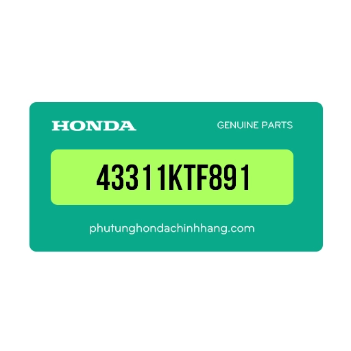43311KTF891 - Ống Dầu Phanh ( Dầu Thắng ) Sau A Sh 125, Sh 150