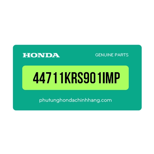44711-KRS-901IMP | LỐP TRƯỚC (IRC)(2.2517 4PR 33L