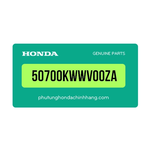 50700KWWV00ZA - Bộ Để Chân ( Gác Chân ) Sau Phải Wave