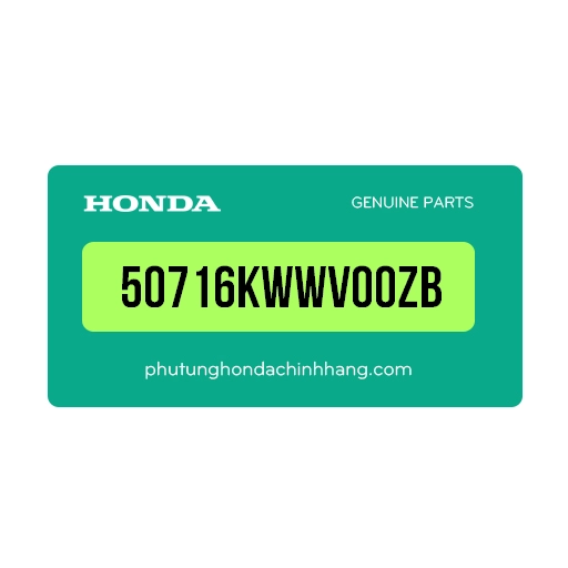 50716KWWV00ZB - Giá Để Chân ( Gác Chân ) Sau Trái Wave