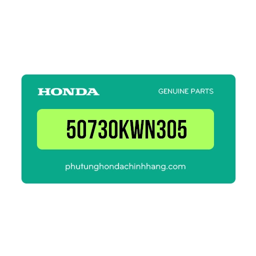 50730KWN305 - Cần Để Chân ( Gác Chân ) Sau Trái Pcx