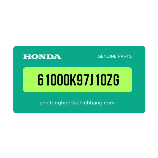 61000-K97-J10ZG | Bộ chắn bùn trước *PB410P*