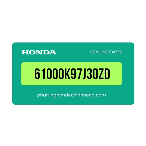 61000-K97-J30ZD | Bộ chắn bùn trước *R368*