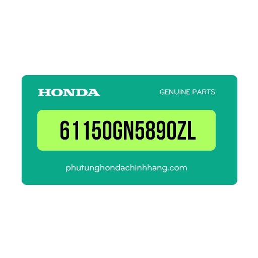 61150GN5890ZL - Ốp Giảm Xóc ( Phuộc ) Trước Phải *Pb184Mu* Dream