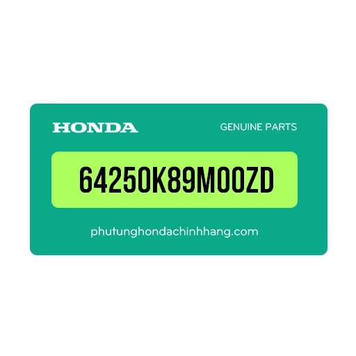 64250-K89-M00ZD | Bộ ốp ống yếm trái *B142*