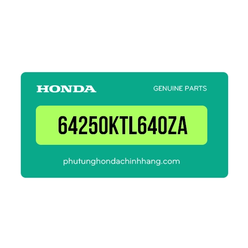 64250KTL640ZA - Bộ Ốp Yếm Trái *Nh411M* Wave 100 Kwyp ( 2013 ) , Wave A / Wave A+ / Wave Zx / Wave Rsv / Wave Alpha / Wave Rs / Wave S / Wave 100S Nhập