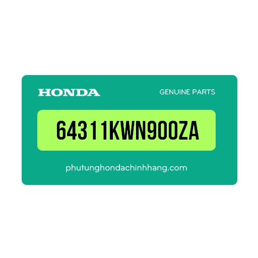 64311-KWN-900ZA – Sàn để chân phải *YR286R*
