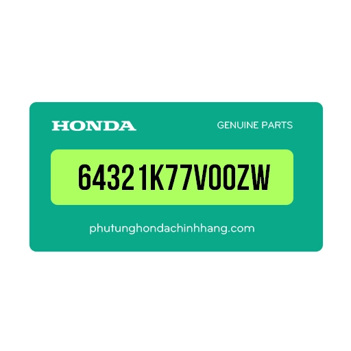 64321-K77-V00ZW | Bộ ốp sàn phải *NHA76M*