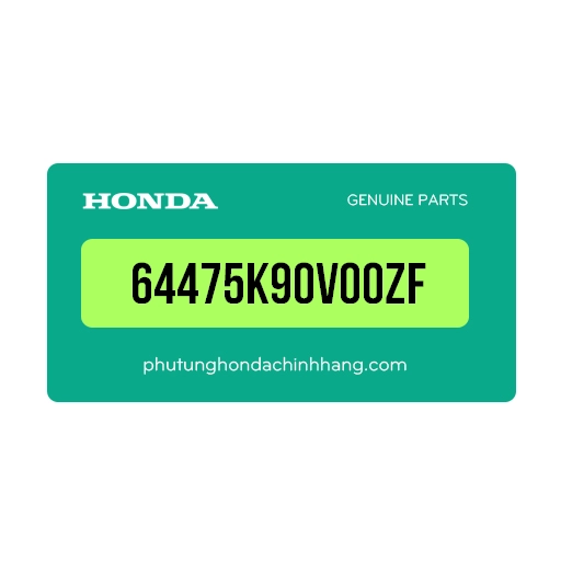 64475-K90-V00ZF | Cánh yếm dưới trái *NHA76M*