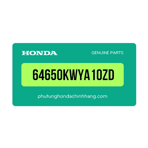 64650-KWY-A10ZD – Bộ ốp sườn trái *R263*